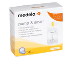 Medela Pump & Save Breastmilk Bags 20-Pack