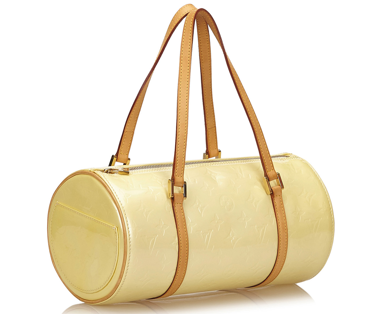 Pre-Loved Louis Vuitton Vernis Bedford Handbag 7HLVSH061 - Yellow/Brown | 0
