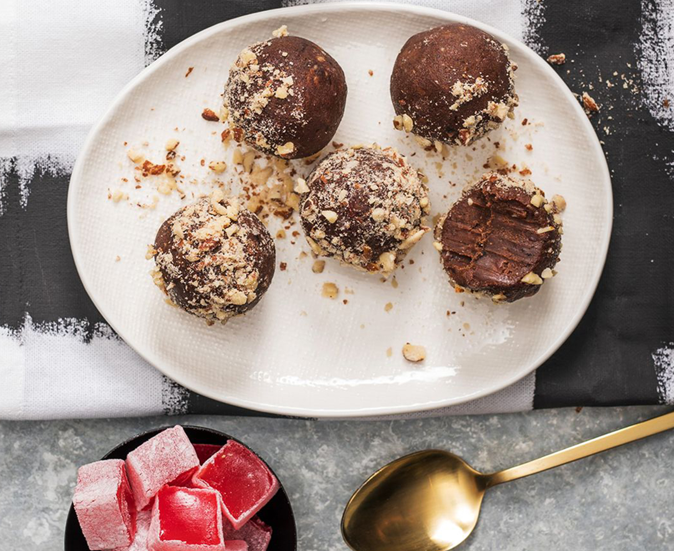 YouFoodz Protein Balls Turkish Delight 20pk | GroceryRun.com.au