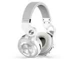 Bluedio T2S Wireless Headphones Bluetooth 4.1 Stereo Headsets with Mic - White