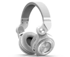 Bluedio T2+ Wireless Stereo Bluetooth 4.1 Headphones Headsets FM&SD Card Slot - White