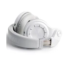 Bluedio T2+ Wireless Stereo Bluetooth 4.1 Headphones Headsets FM&SD Card Slot - White