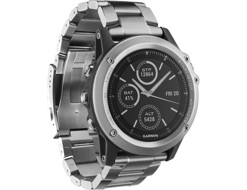 Garmin Fenix 3 Titanium Multi-Sport GPS Watch Sapphire