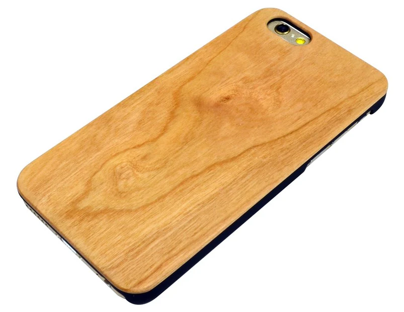 For iPhone 6S,6 Case,Elegant High-Quality Cherry Smooth Wooden Protective Cover