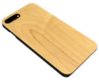 For iPhone 8 PLUS,7 PLUS Case,Elegant Maple Smooth Wooden Protective Cover