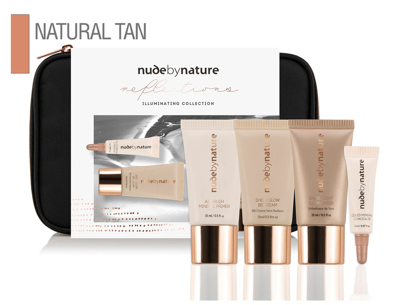 Nude by Nature Reflections Illuminating Collection - #04 Natural Tan