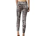 Blockout Women's Leopard Print Yoga Pants Long Fitness Tights