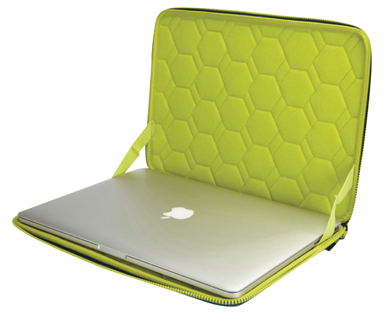 Thule 13 Inch Gauntlet 3.0 MacBook Sleeve Green Catch .au