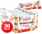 30 x Kinder Bueno White Chocolate Bar 39g
