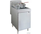 Frymax Superfast Natural Gas Tube Twin Vat Fryer