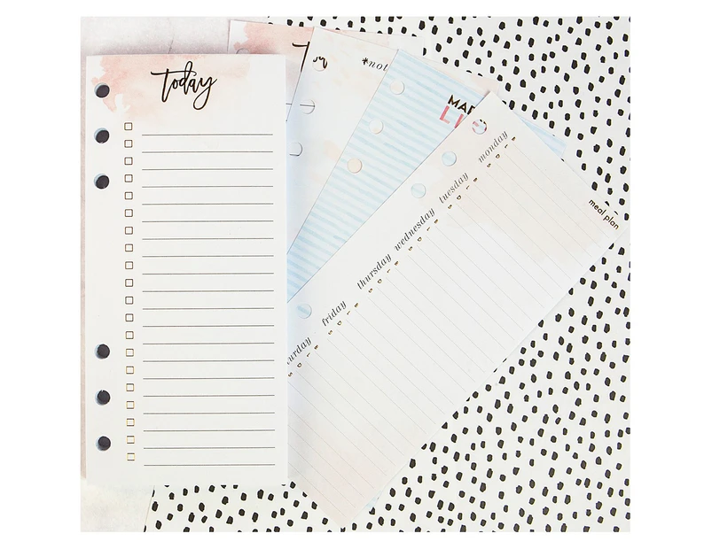 My Prima Planner List Inserts-4 Pads/15 Sheets Each