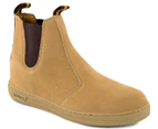 Volley Men's Safety Pull On Work Boot - Sand