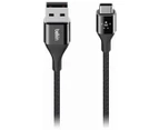 Belkin MIXITUP 1.2m DuraTek USB-C to USB-A Cable - Black