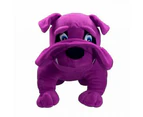 Bulldog Purple - 18cm - Plush Toy