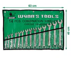 Wrench Spanner Tool Set Tool Set - 14Pcs