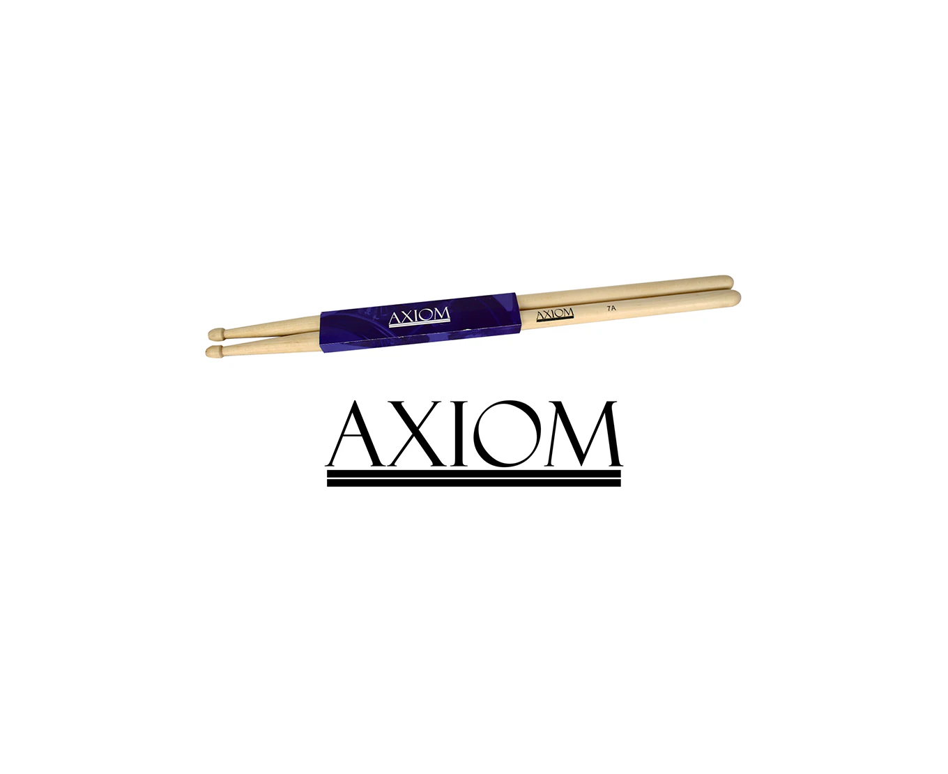 Axiom Drumsticks - 7A Maple Wood Tip