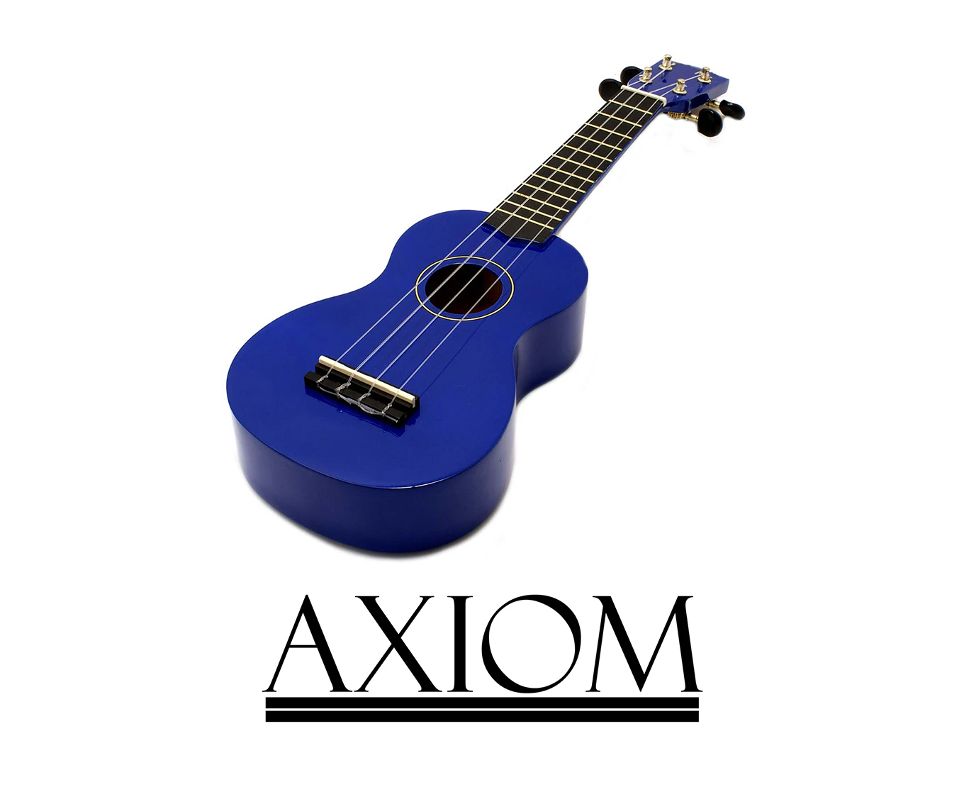 Axiom Spectrum Soprano Beginner Ukulele - Blue