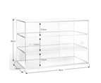Crystal Clear Cake Snack Showcase Cabinet
