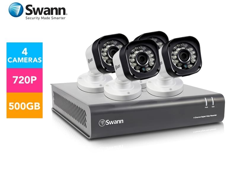 Swann DVR4-1580 4 Channel 720p Digital Video Recorder 
