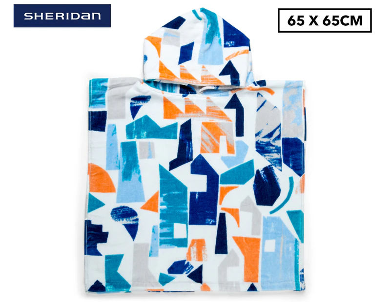 Sheridan Marloe Kids' 65x65cm Hooded Beach Towel - Cobalt