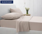 Sheridan 500TC Sateen Pillowcase Pair - Mink