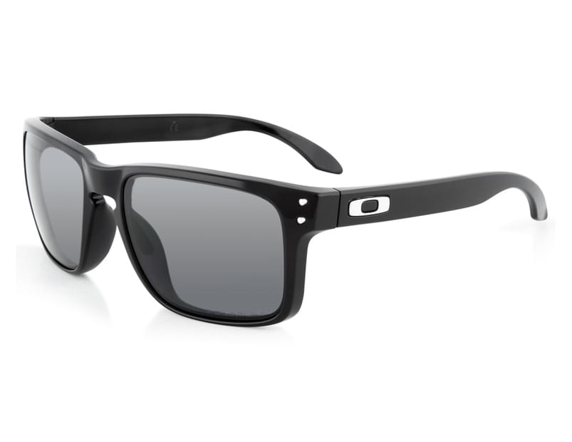 Bargain impulse deficiency Oakley Men's Holbrook Polarised Sunglasses - Polished Black/Grey |  Www.catch.com.au