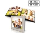Personalised 30 x 30cm Hard Cover Photo Book - 50 Pages 1