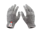 WJS 1 Pair Cut Resistant Gloves - High Performance Level 5 Protection, Food Grade