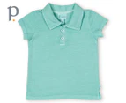 Short Sleeve Polo Shirt - Lagoon