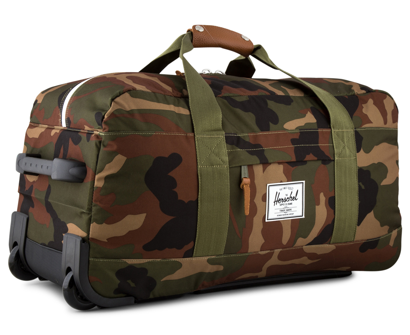 Herschel Supply Co. Wheelie Outfitter 2W Duffel Luggage Woodland Camo