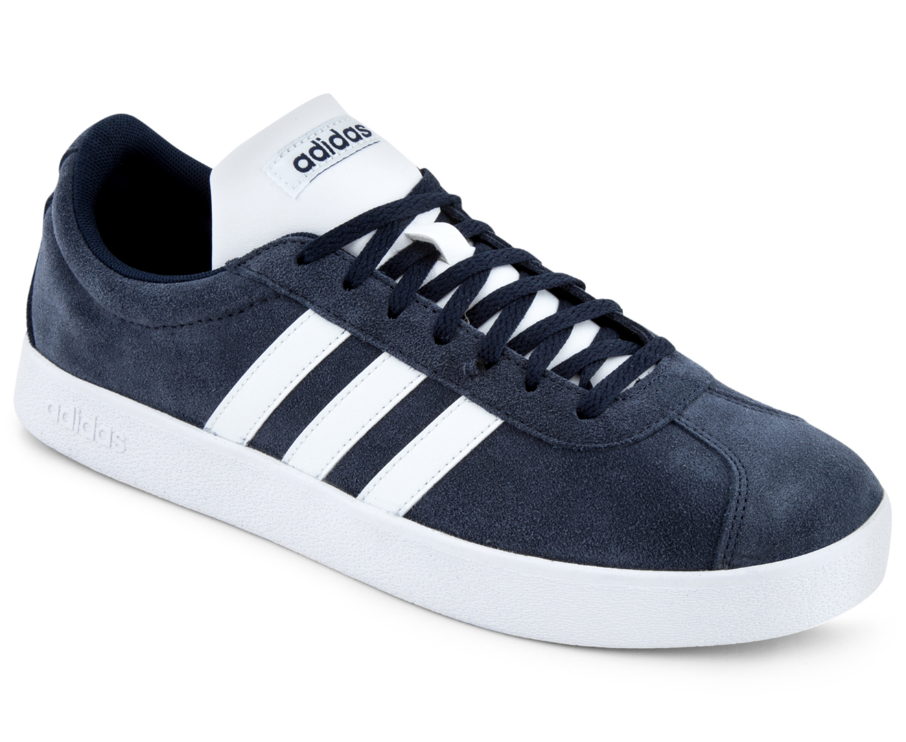 Adidas Men's VL Court 2.0 Shoe - Collegiate Navy/White/White | Catch.com.au