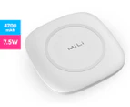 MiLi Power Magic Plus Qi Wireless Charging Pad built-in powerbank - White