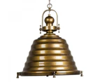 GAIA Elegance Antique Brass Pendant Light