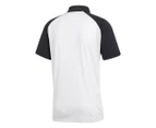 Adidas Men's Club Colour Block Polo - Black/White