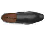 Black Hawk Creed Slip-on Dress Shoes - Black