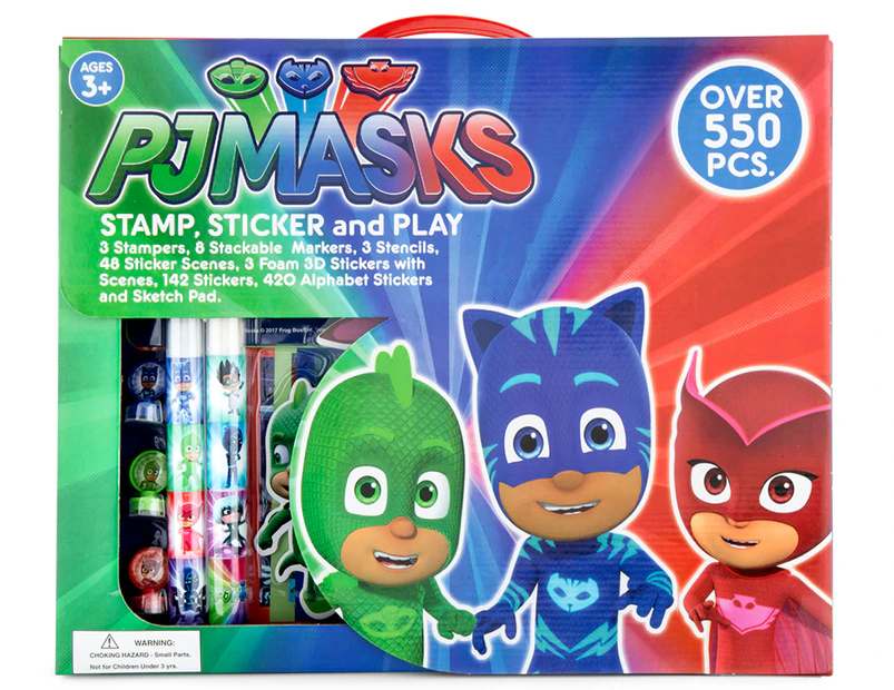 PJ Masks Stamp, Sticker & Play Set
