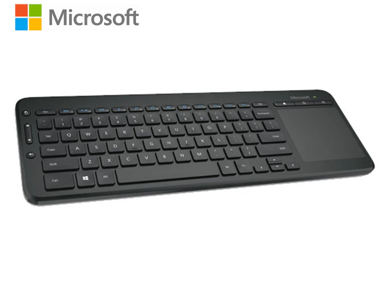 Microsoft All-In-One Wireless Media Keyboard - Black