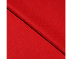 Thick Double-sided Wool Pool Table Cloth Felt for 7''/ 8'' Table Top Red