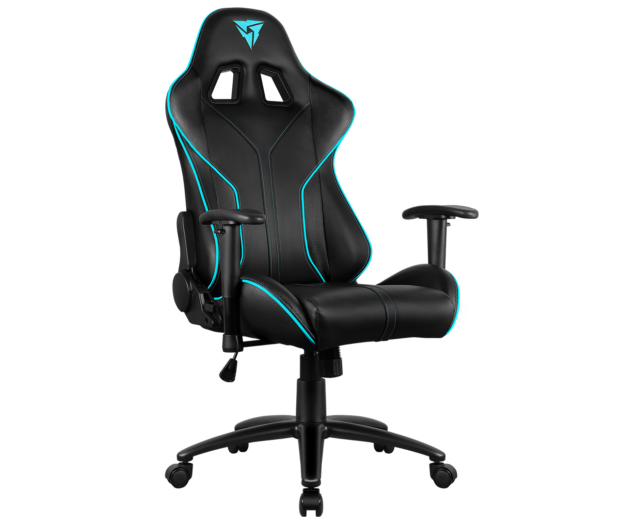 ThunderX3 RC3 HEX RGB Lighting Gaming Chair - Black/Cyan | Catch.com.au