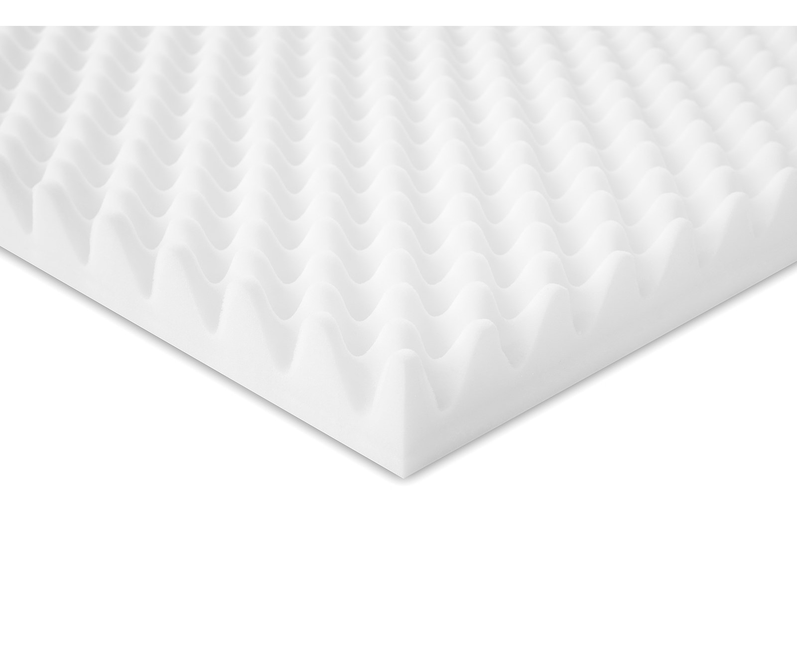 Double 5cm Egg Crate Mattress Topper