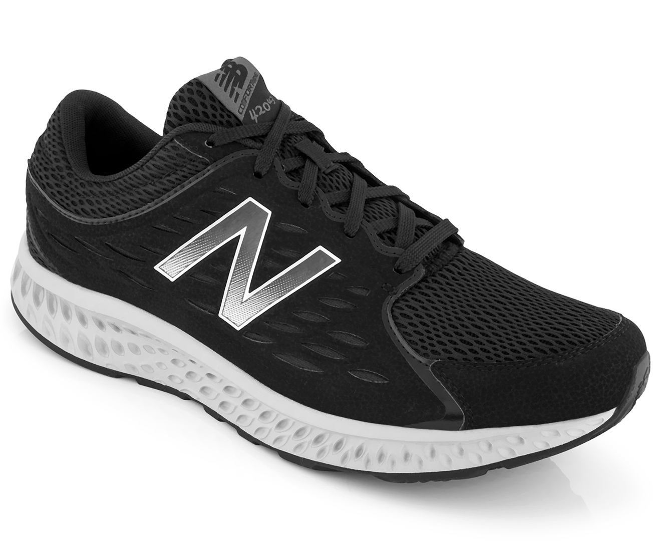 New Balance Men's 420 V3 2E Wide Fit Running Shoe - Black/Silver Mink ...