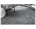 Luxury Soft Plush Thick Rectangle Shaggy Floor Rug CHARCOAL