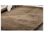 Luxury Soft Plush Thick Rectangle Shaggy Floor Rug TAUPE