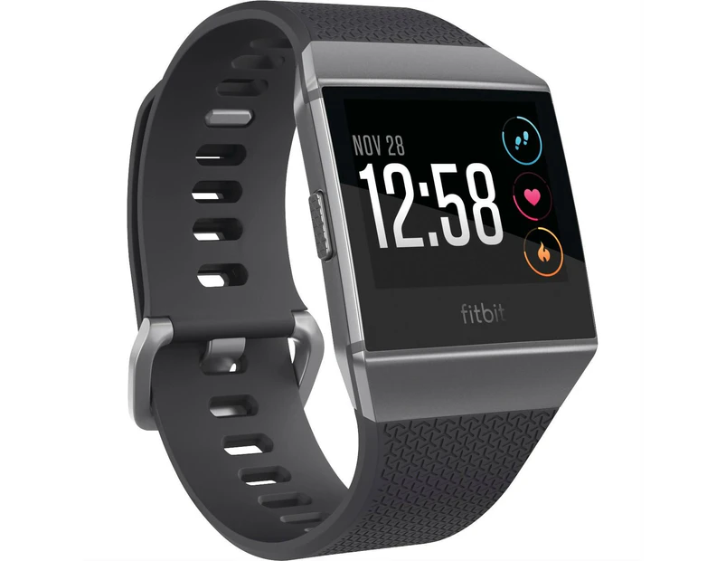 Fitbit Ionic Smartwatch - Charcoal/Smoke Gray