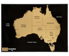 Scratch Map Australia