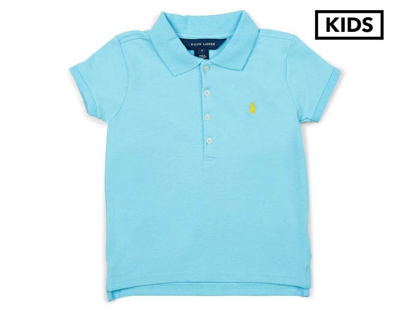 Polo Ralph Lauren Girls' Polo - French Turquoise 