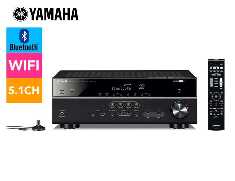 Yamaha Network AV Receiver 5.1 - Black