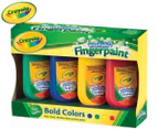 Crayola Washable Fingerpaint 4-Pack - Multi