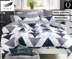 Gioia Casa Twan Queen Bed Quilt Cover Set - Multi