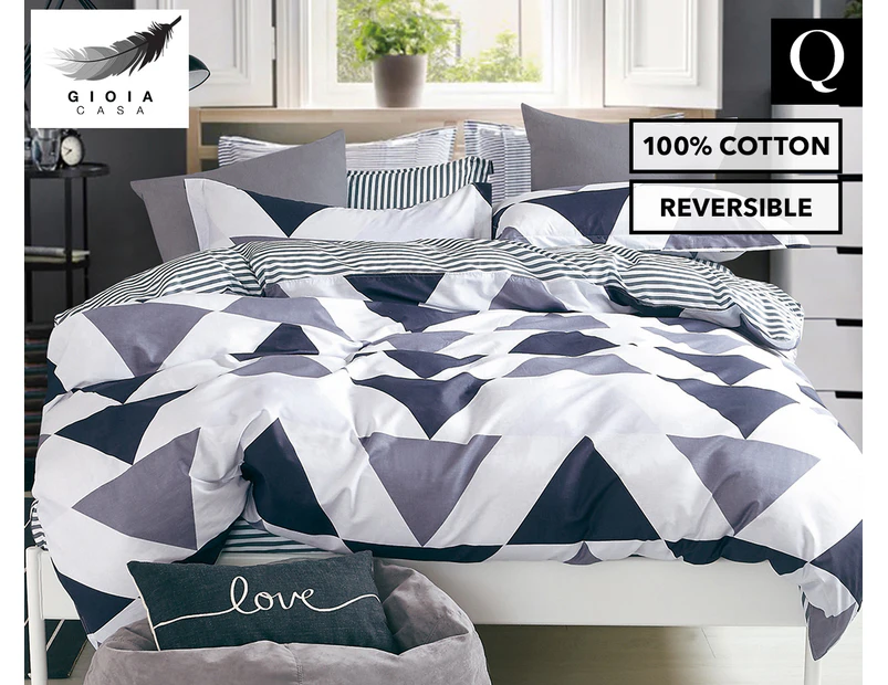 Gioia Casa Twan Queen Bed Quilt Cover Set - Multi